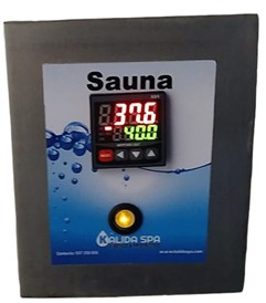 Tablero empotrable sauna vapor